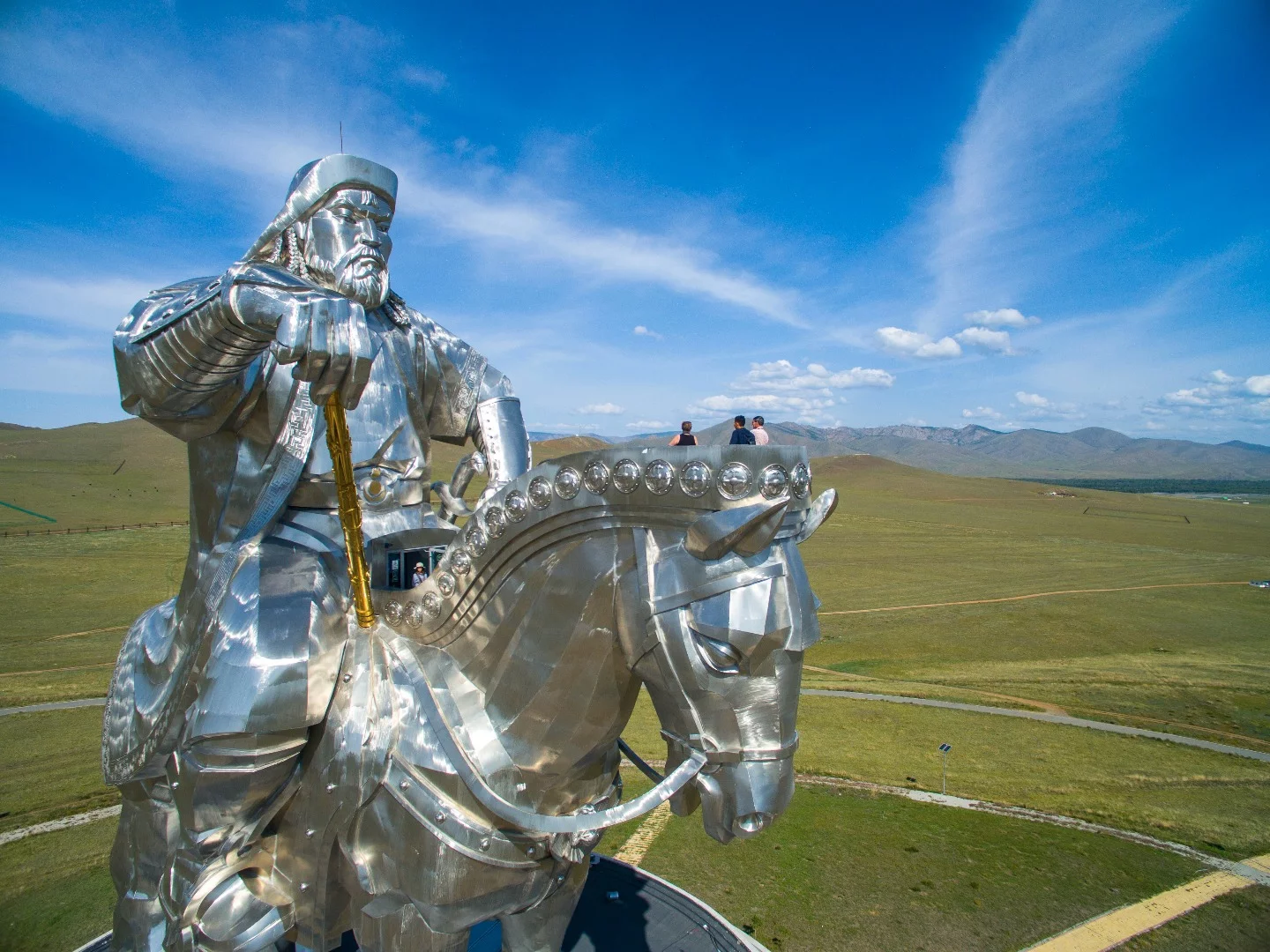 Chinggis Khaan memorial statue complex