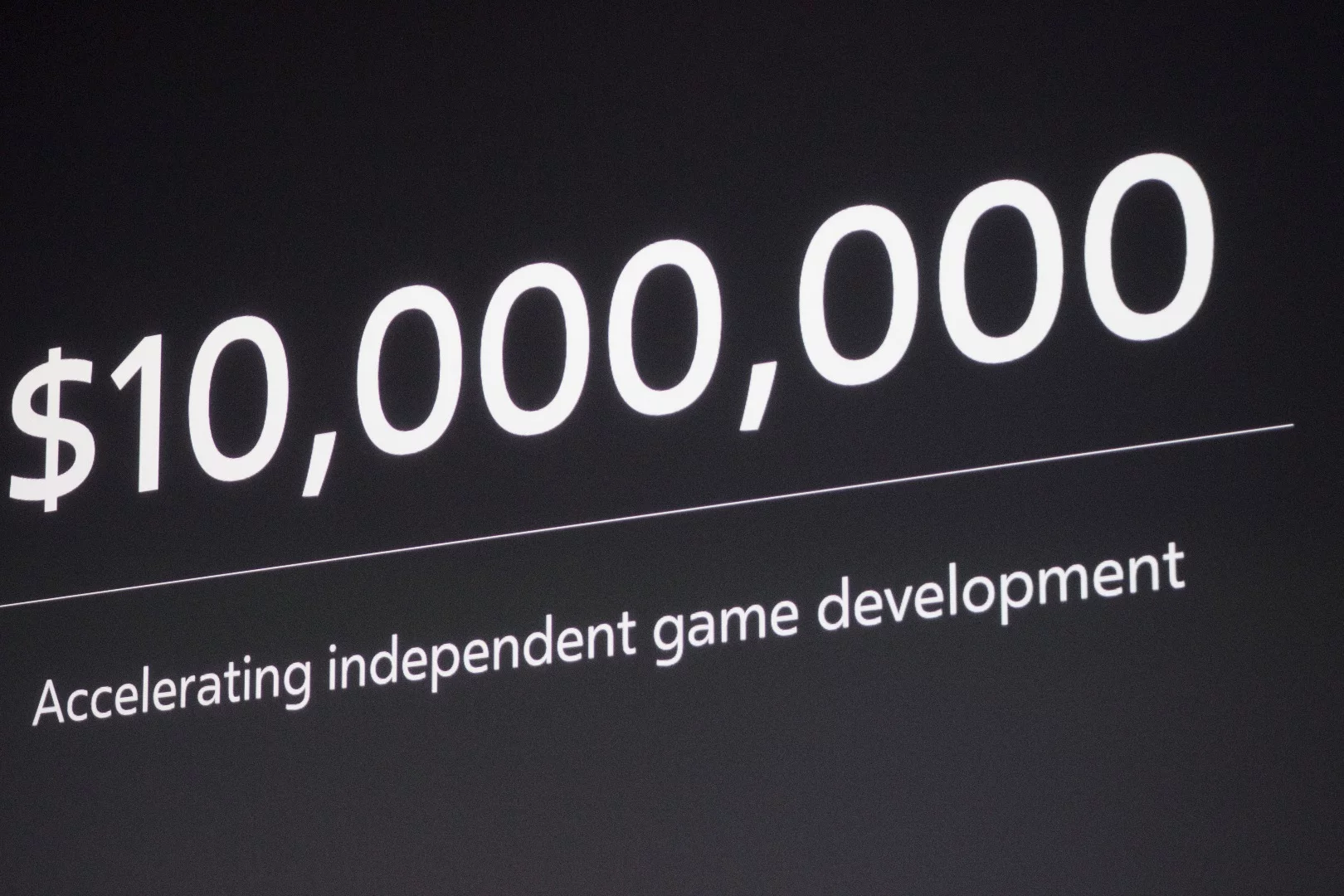 The amount Oculus is pledging to drive indie game development on the Rift