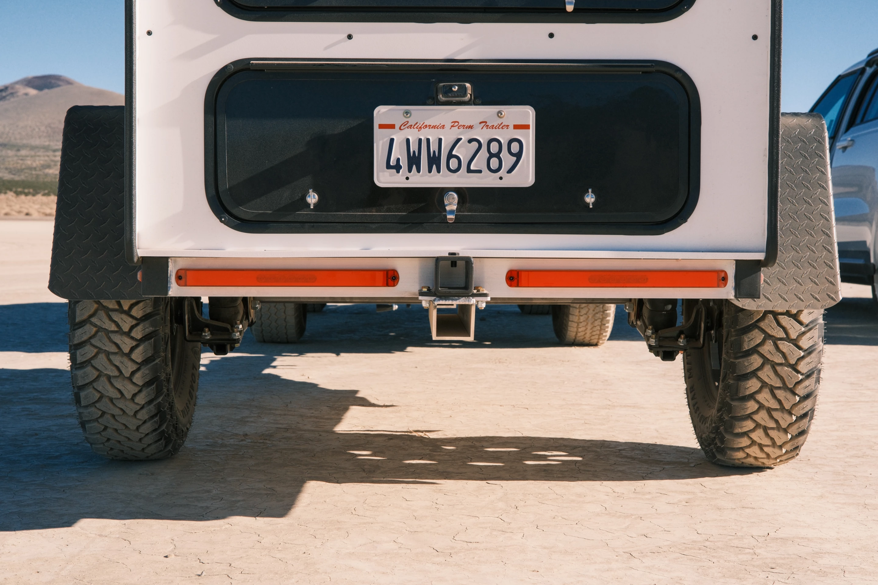 The standard 2-in hitch receiver makes it easy to carry bikes or other gear on the back of the Unit-1