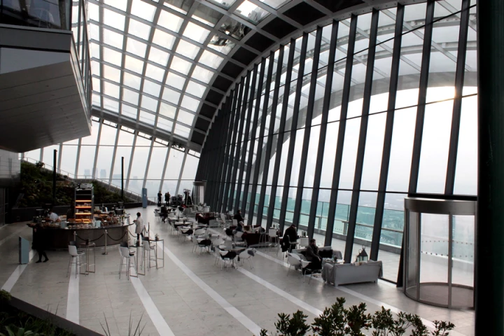 The Sky Garden is a public space at the top of 20 Fenchurch Street (Photo: Stu Robarts/Gizmag)