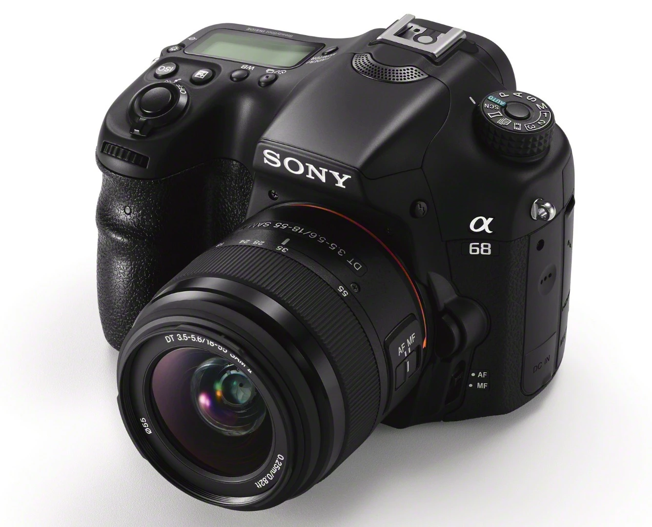The Sony A68 boasts a 24-megapixel APS-C CMOS sensor