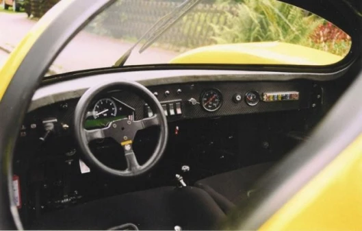 The internals are spartan - aircon is not on the radar screen when the target is an 800kg supercar.