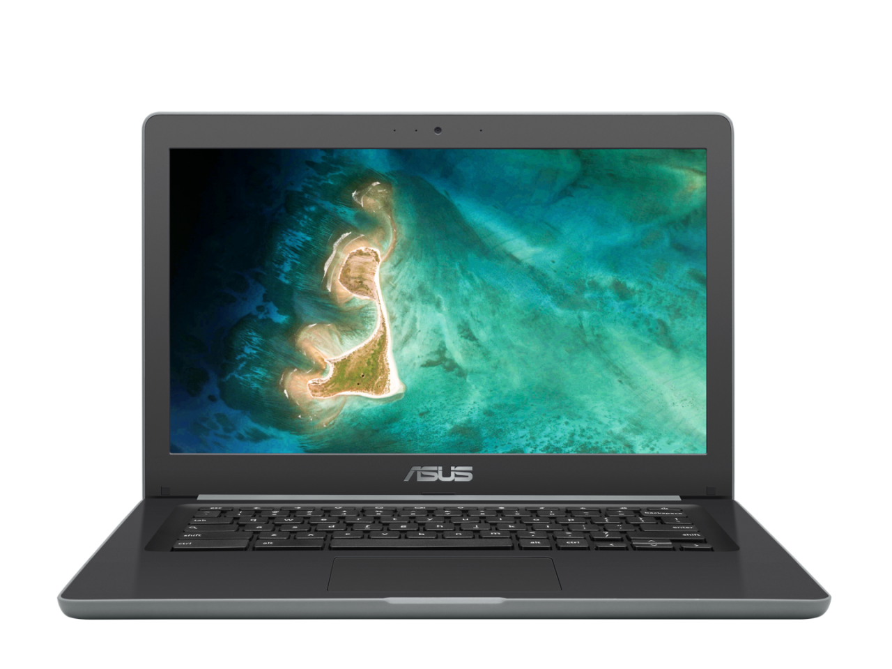 The Chromebook C403 features a 14 inch, 1,366 x 768 resolution display