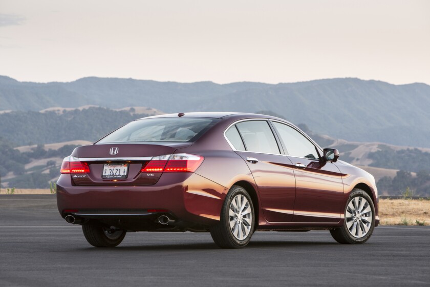 2013 Honda Accord is an IIHS Top Safety Pick+