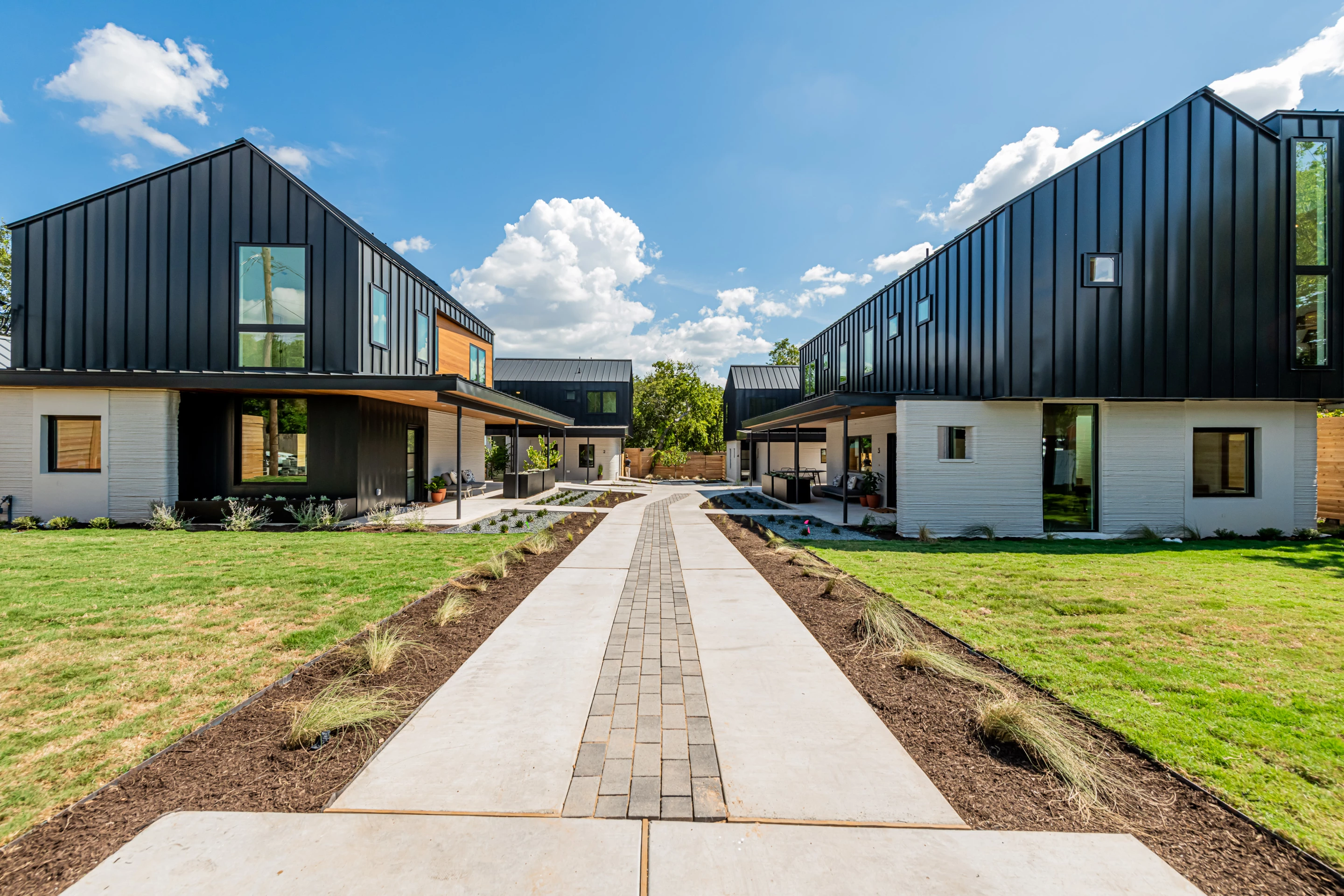 The East 17th St 3D-printed Home Development's homes start at roughly US$450,000