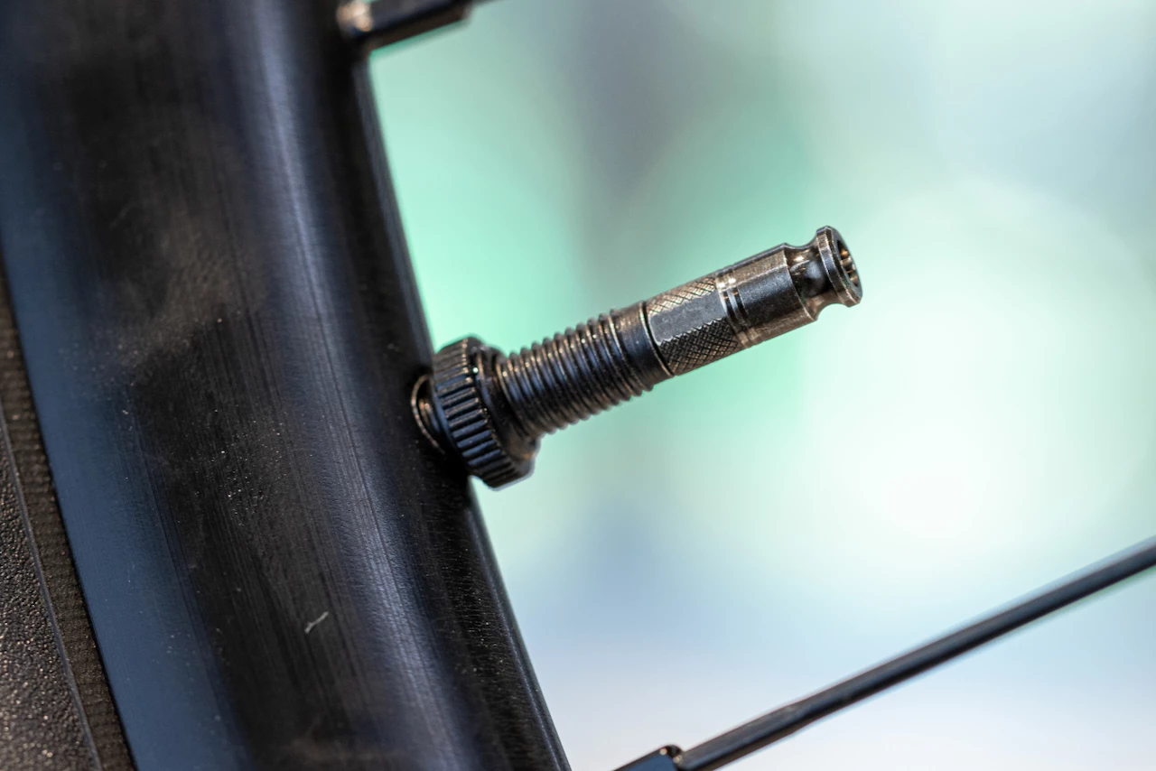 A closer look at a full Clik-Valve-specific valve stem