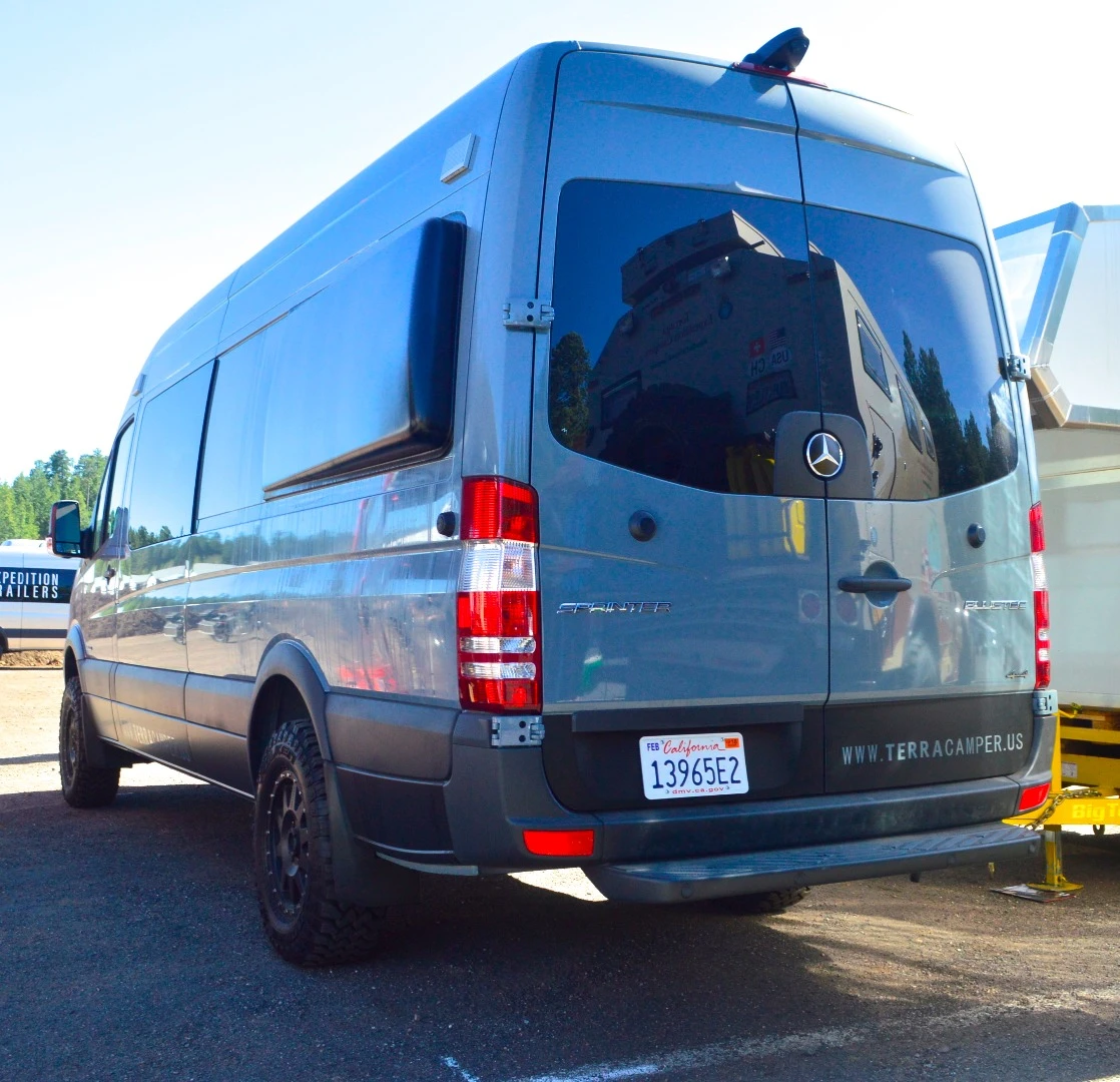 TouRig teams up with Terracamper on a Mercedes Sprinter camper van