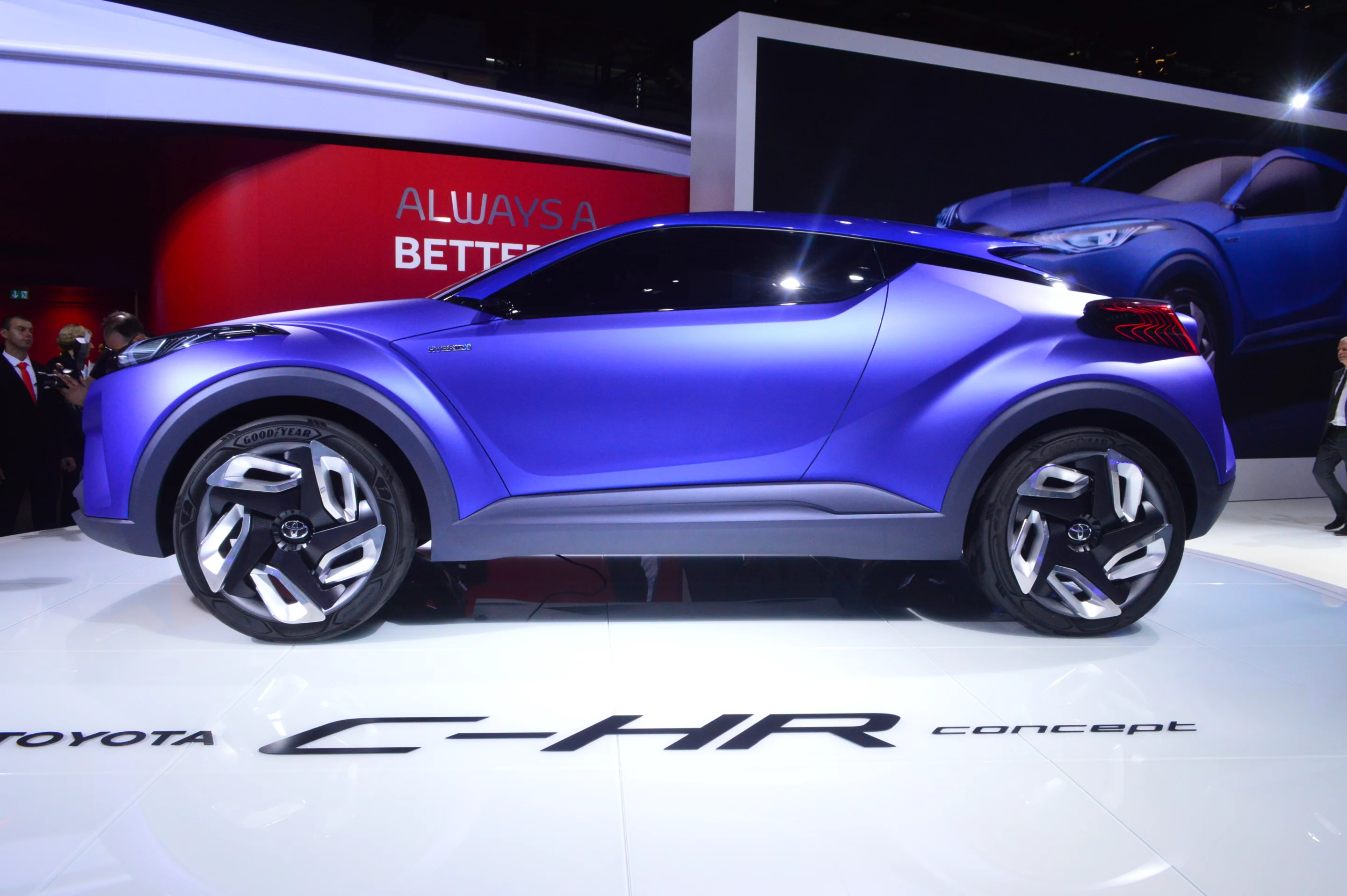 The C-HR attempts to combine the utility of a RAV4, eco-friendliness of a Prius and sportiness of a GT86/Scion FR-S