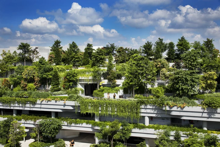 The Kampung Admiralty is likened to a club sandwich by WAF's judges due to its layered design