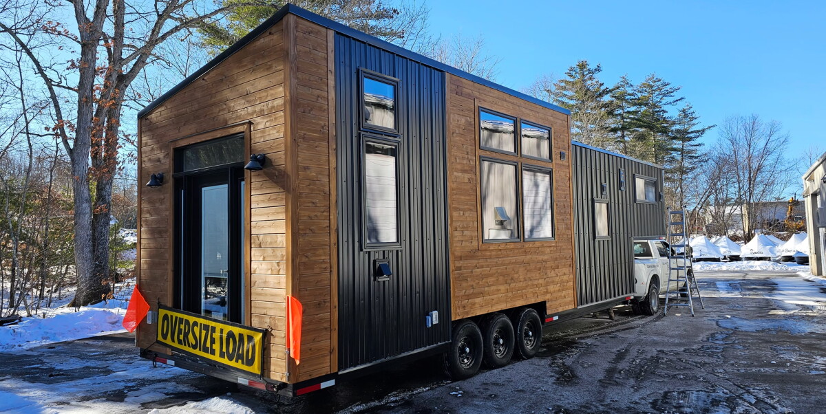 38-ft tiny house goes extra wide for a more livable layout