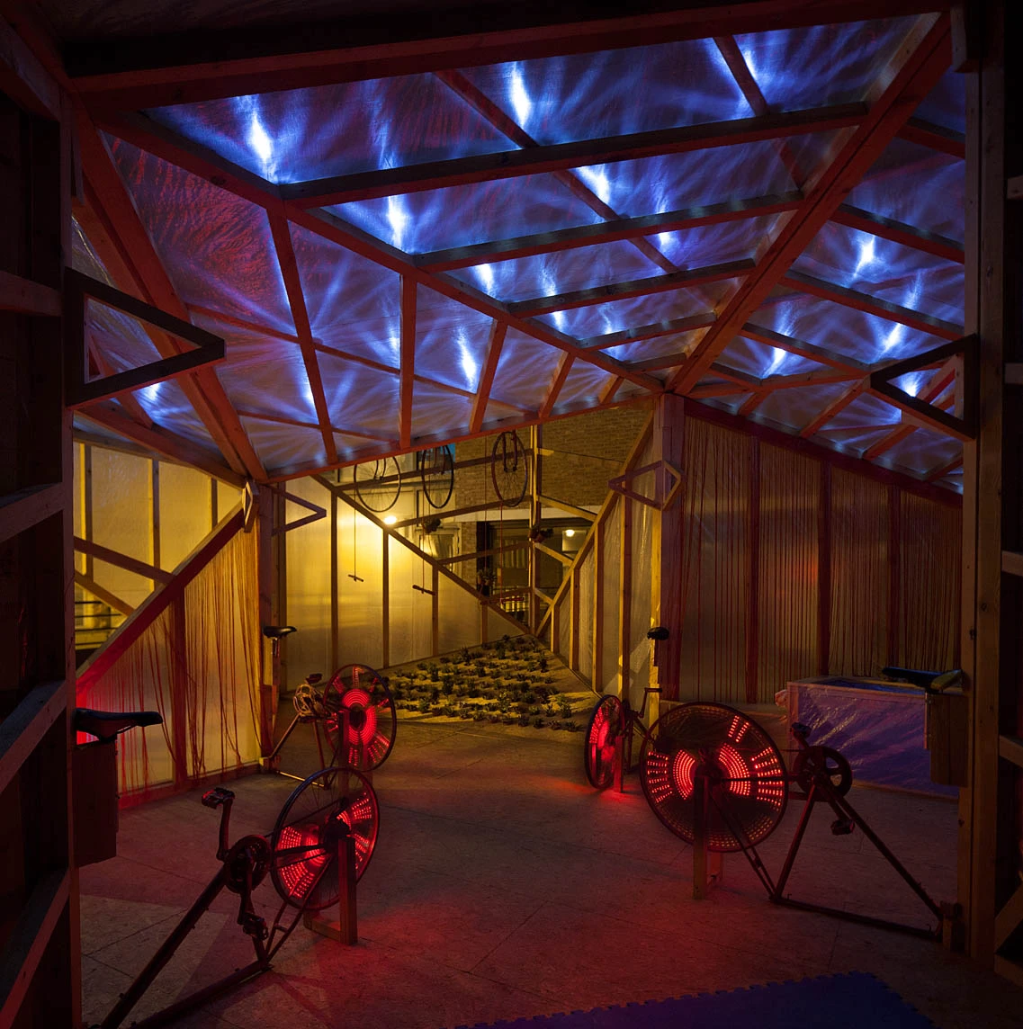 The JF-Kit House would quite literally require its occupants to work for their breakfast (Photo: Miguel de Guzmán)