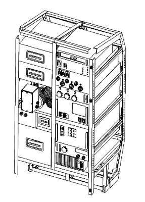 Line diagram of the Materials Science Laboratory (Image: ESA)