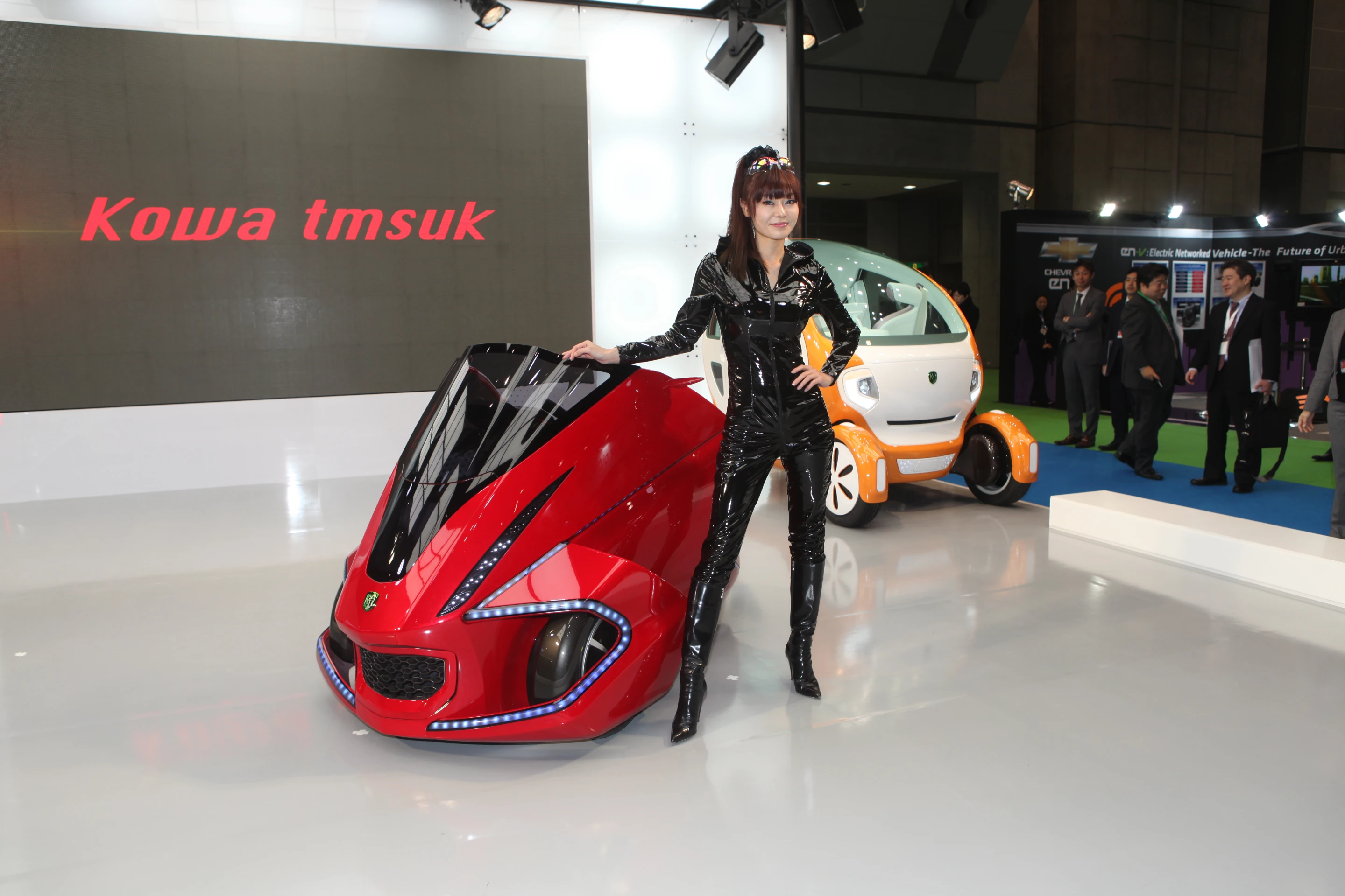 The Kobot Nu concept vehicle at the 2011 Tokyo Motor Show