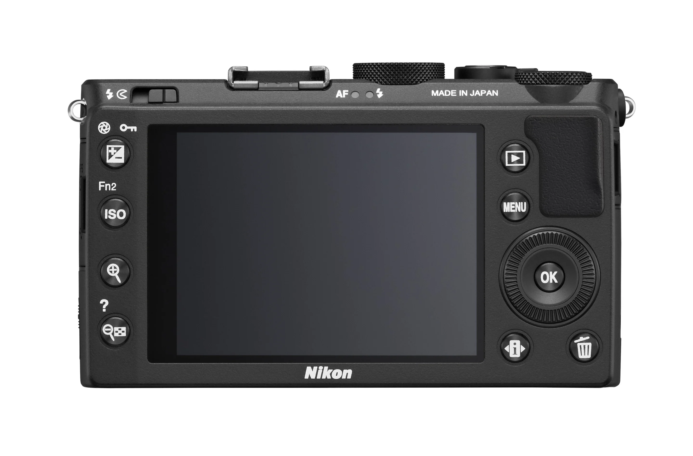 The controls on the Nikon COOLPIX A and the GUI have been designed to look and feel like those on Nikon DSLR cameras