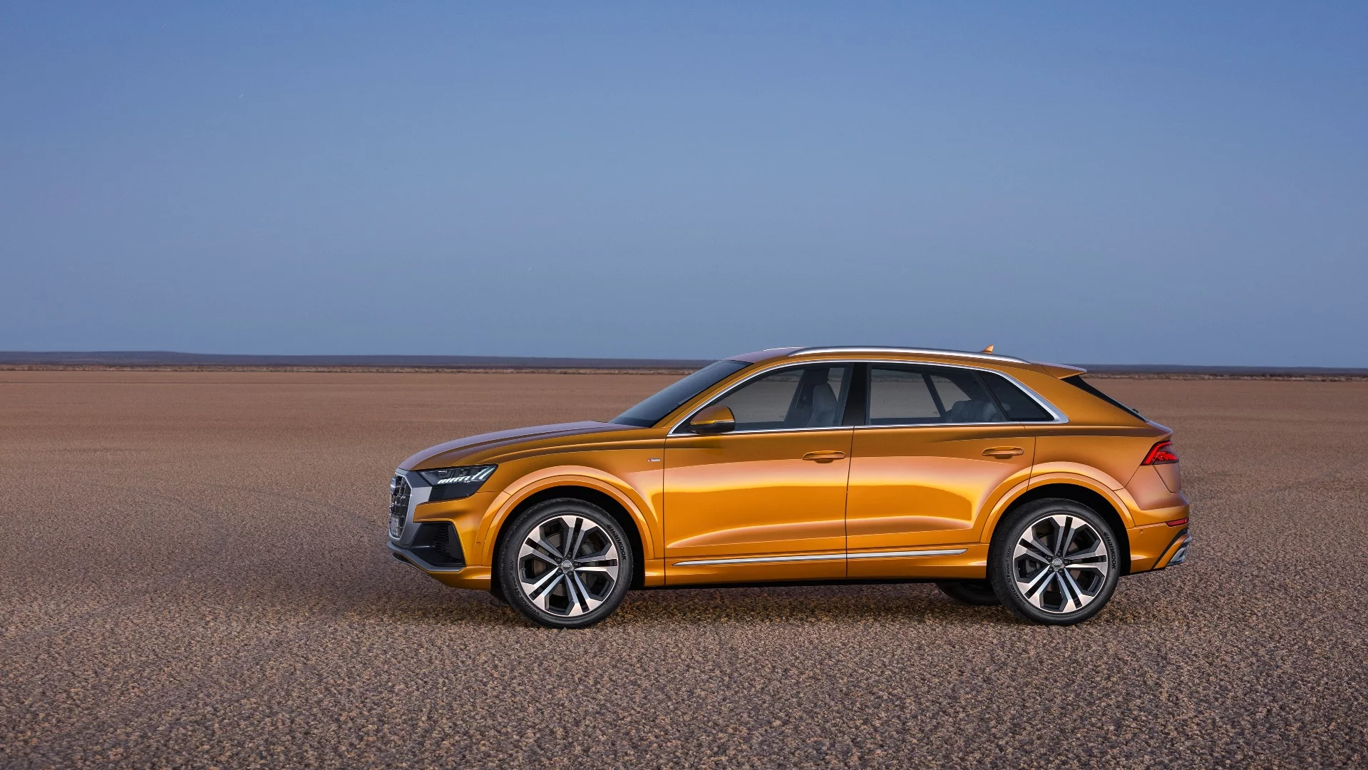The hood and lower bodywork crease are less simple than what was seen in the concepts, but fits in nicely with the current Audi SUV lineup’s overall design language