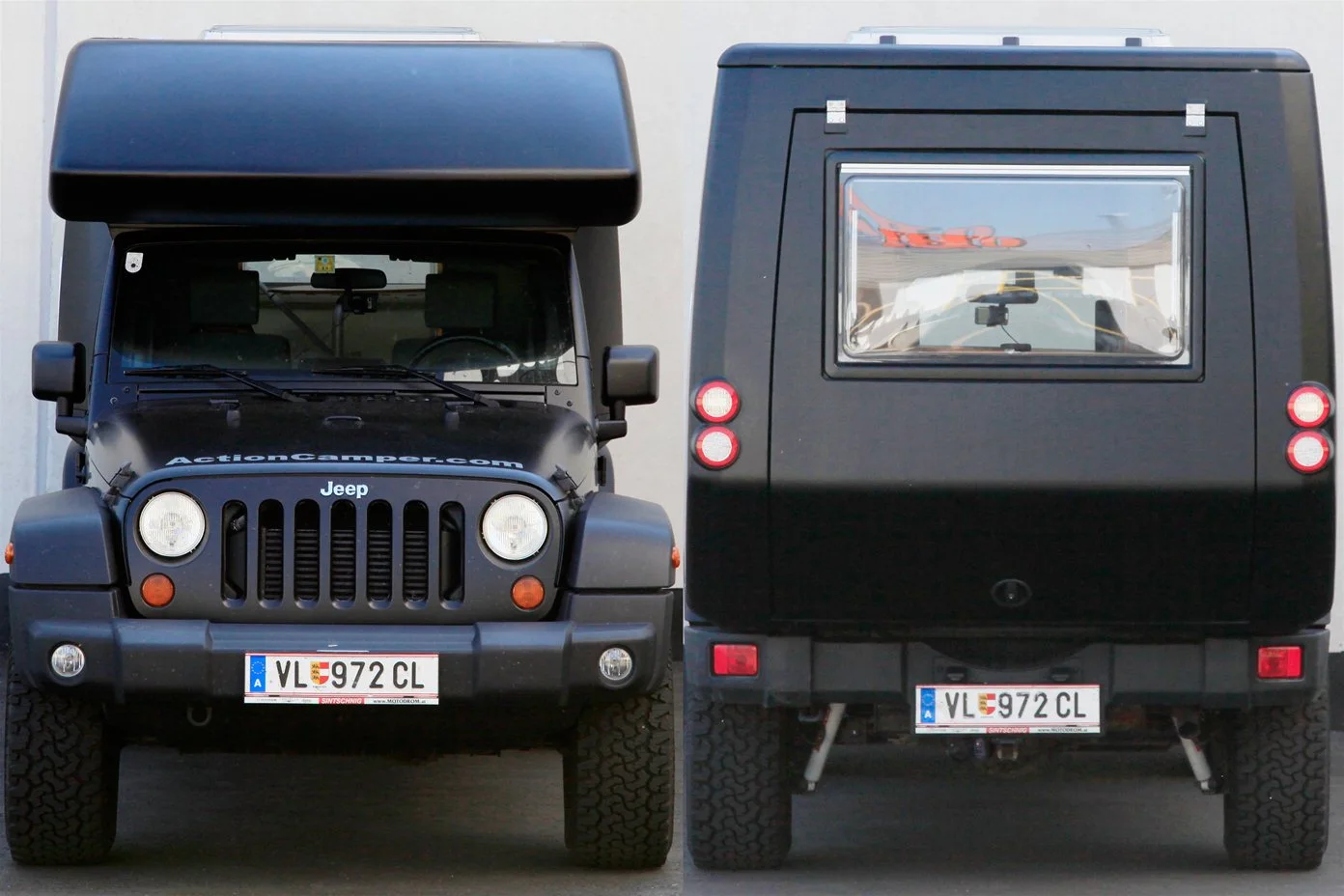 The Action Camper adds about 440 lbs of weight when installed