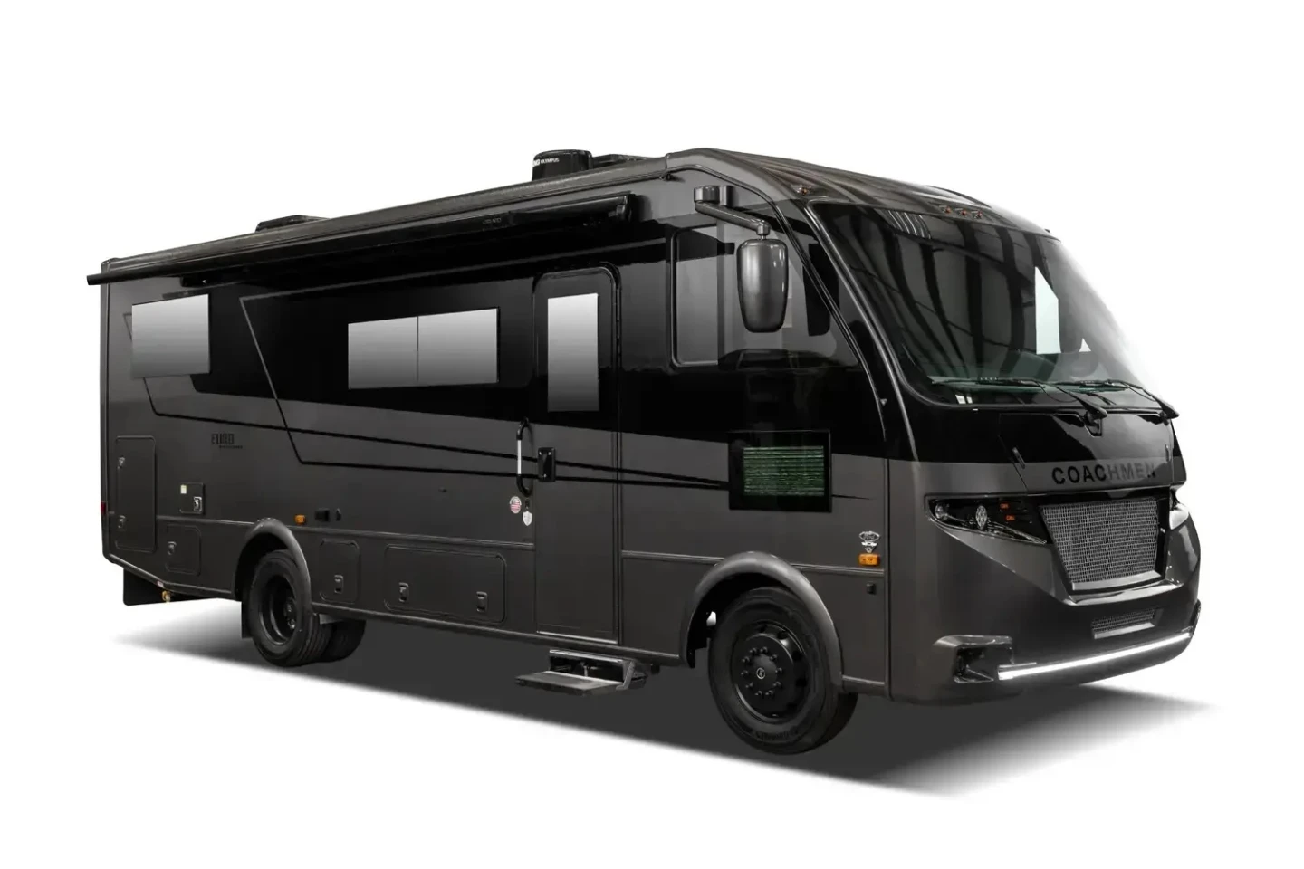 The all-new Origin looks to continue down the road Coachmen started with the pictured Euro motorhome, adding even more segment-blurring innovation