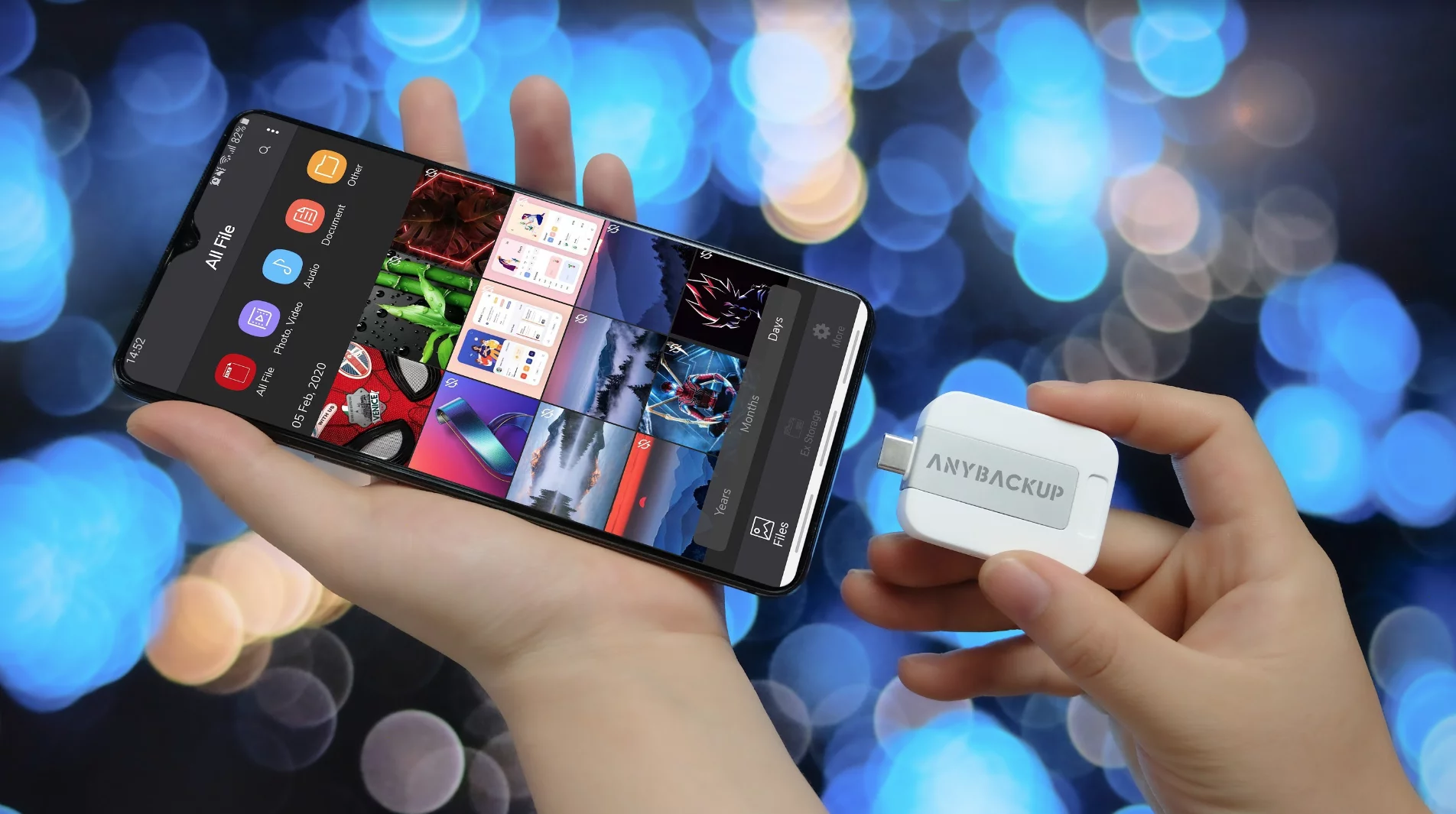 AnyBackup makes it easy to ensure you don't lose your precious data
