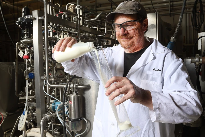 Purdue University researcher Bruce Applegate, who helped develop the new process