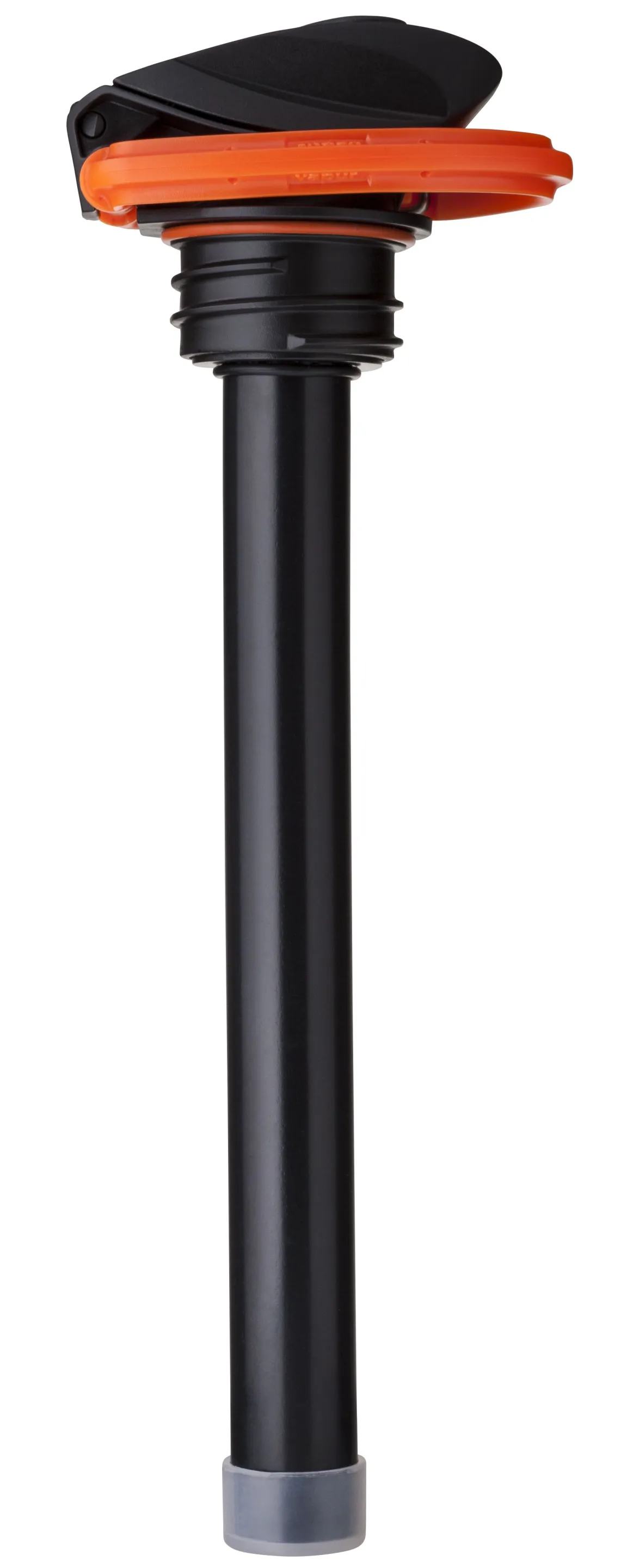 The filter unit slides into the Eclipse bottle