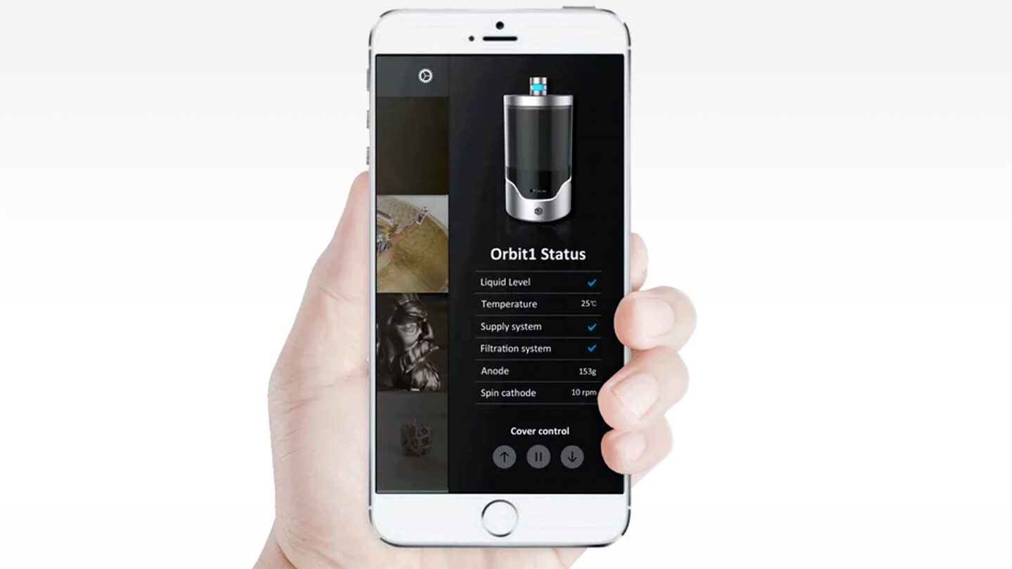 The app that goes along with the device is designed to be easy to use, offering a Smart Mode with recommended settings for each of the different available finishes