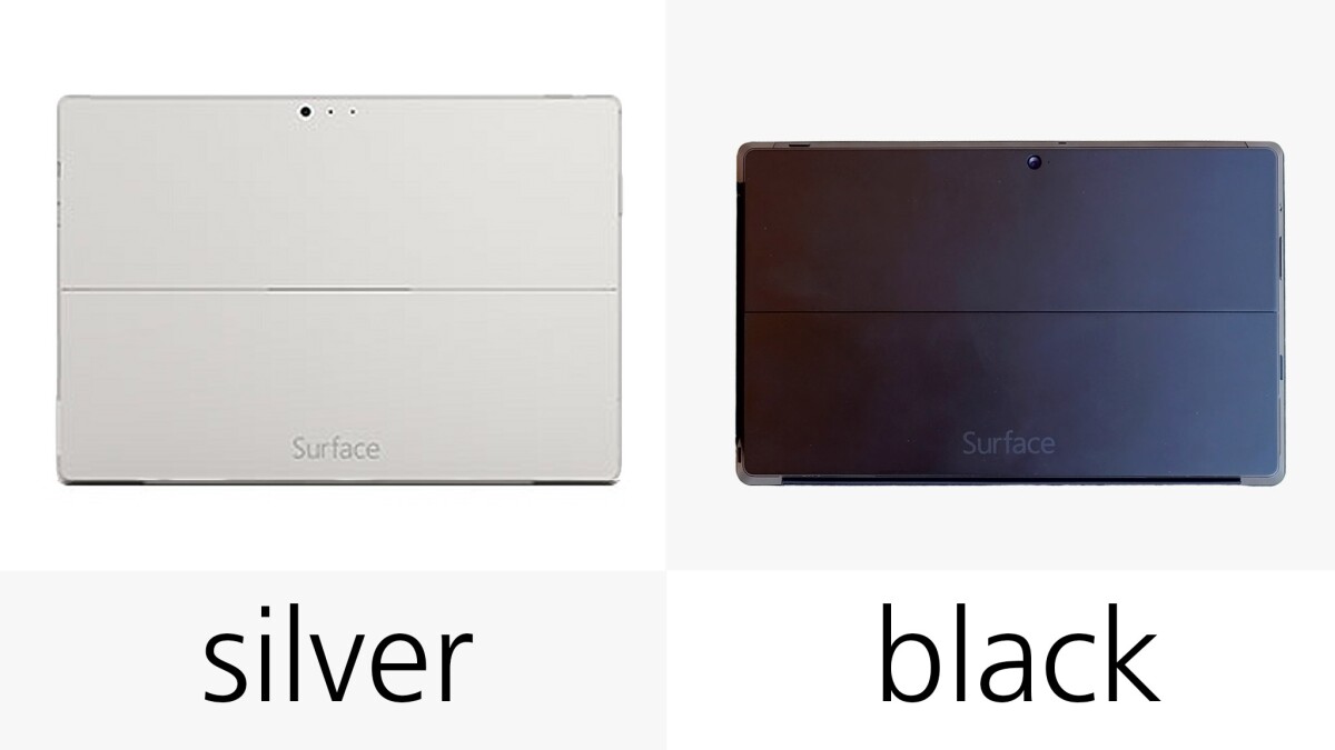 Only one color option for each Surface