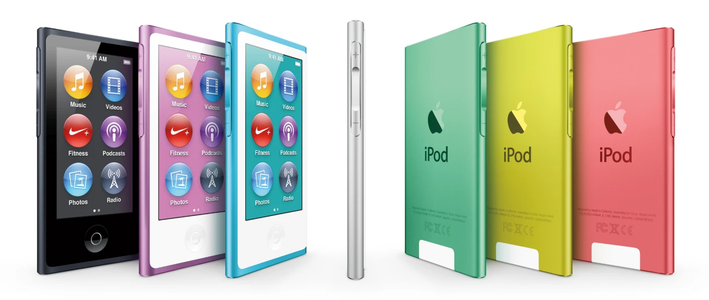 The new iPod nano is the thinnest yet