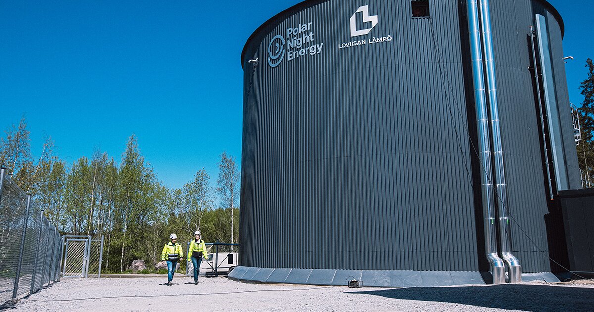 The world's largest sand battery just went live in Finland