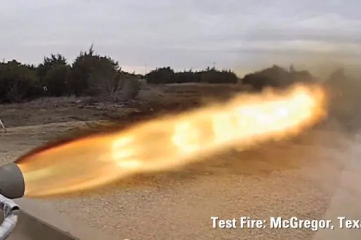 SpaceX has test-fired its advanced new SuperDraco engine, to be used on the Dragon spacecraft