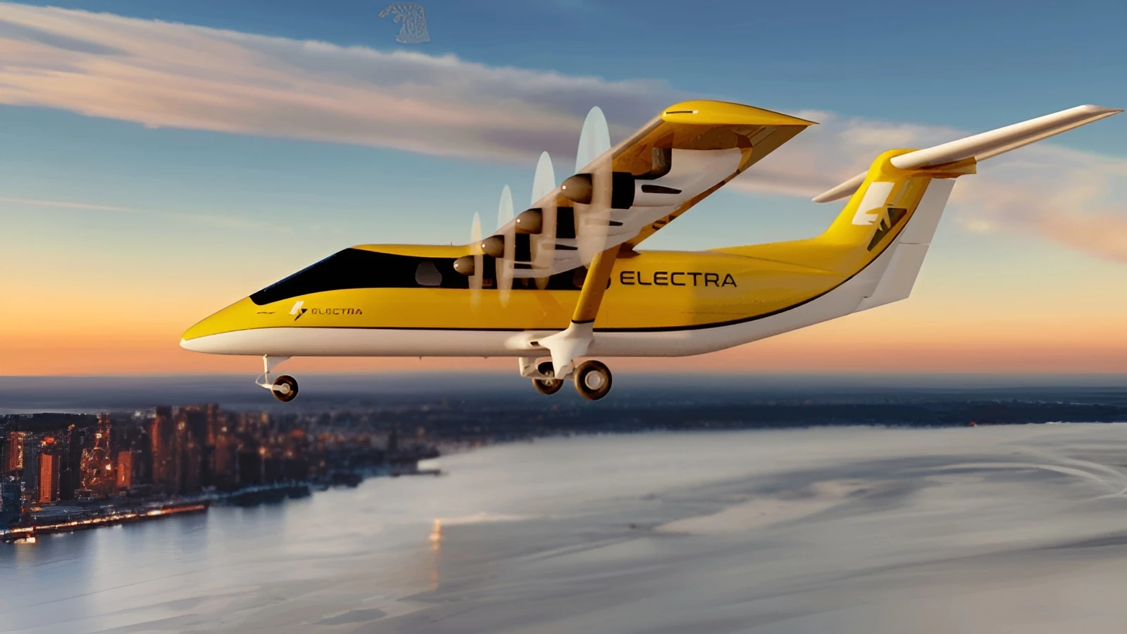 The 9-seat aircraft uses a blown wing configuration to generate enormous lift