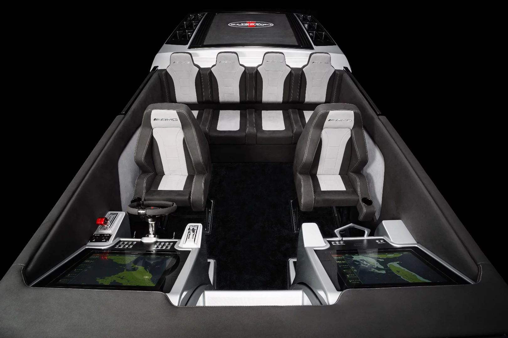 Cigarette widened the boat to seat six comfortably