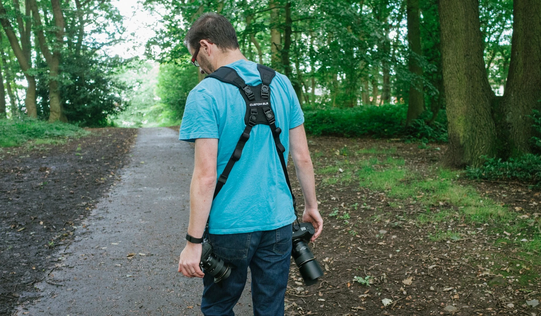 The Custom SLR Dual Camera Strap is available now priced at US$135
