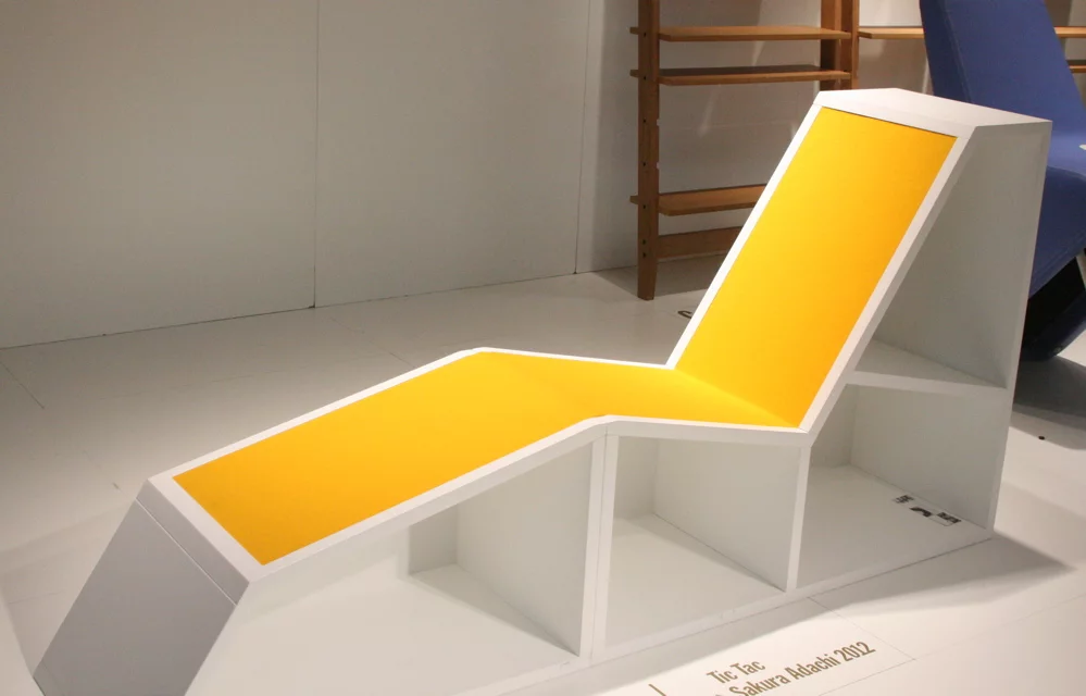 Tic Tac is a clever library that turns into a chaise longue, by Campeggi (Photo: Bridget Borgobello/Gizmag)
