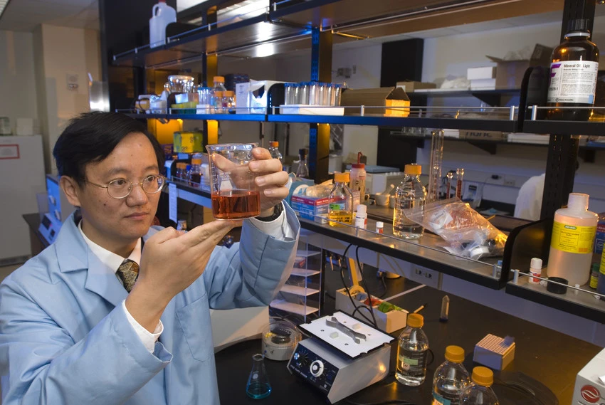 Virginia Tech associate professor Percival Zhang is leading the research on the bioprocess