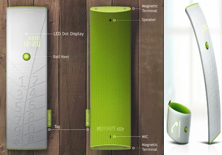The Leaf wearable wrist phone concept