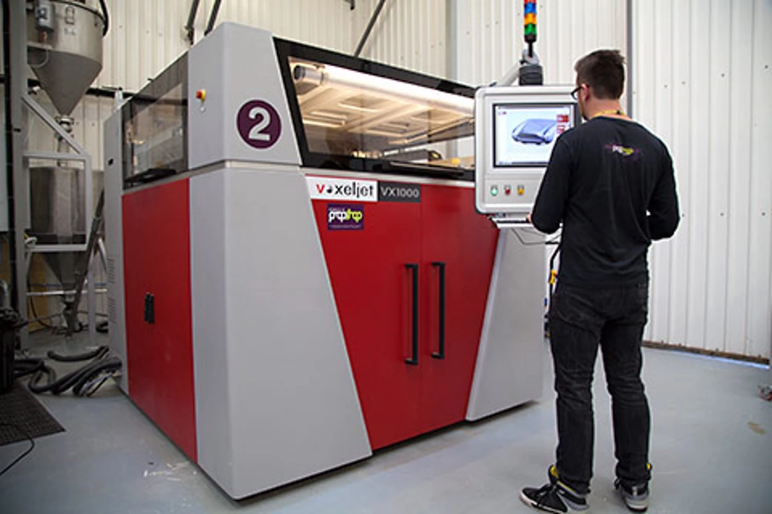 Printing the parts for the DB5 (Image: PropShop)