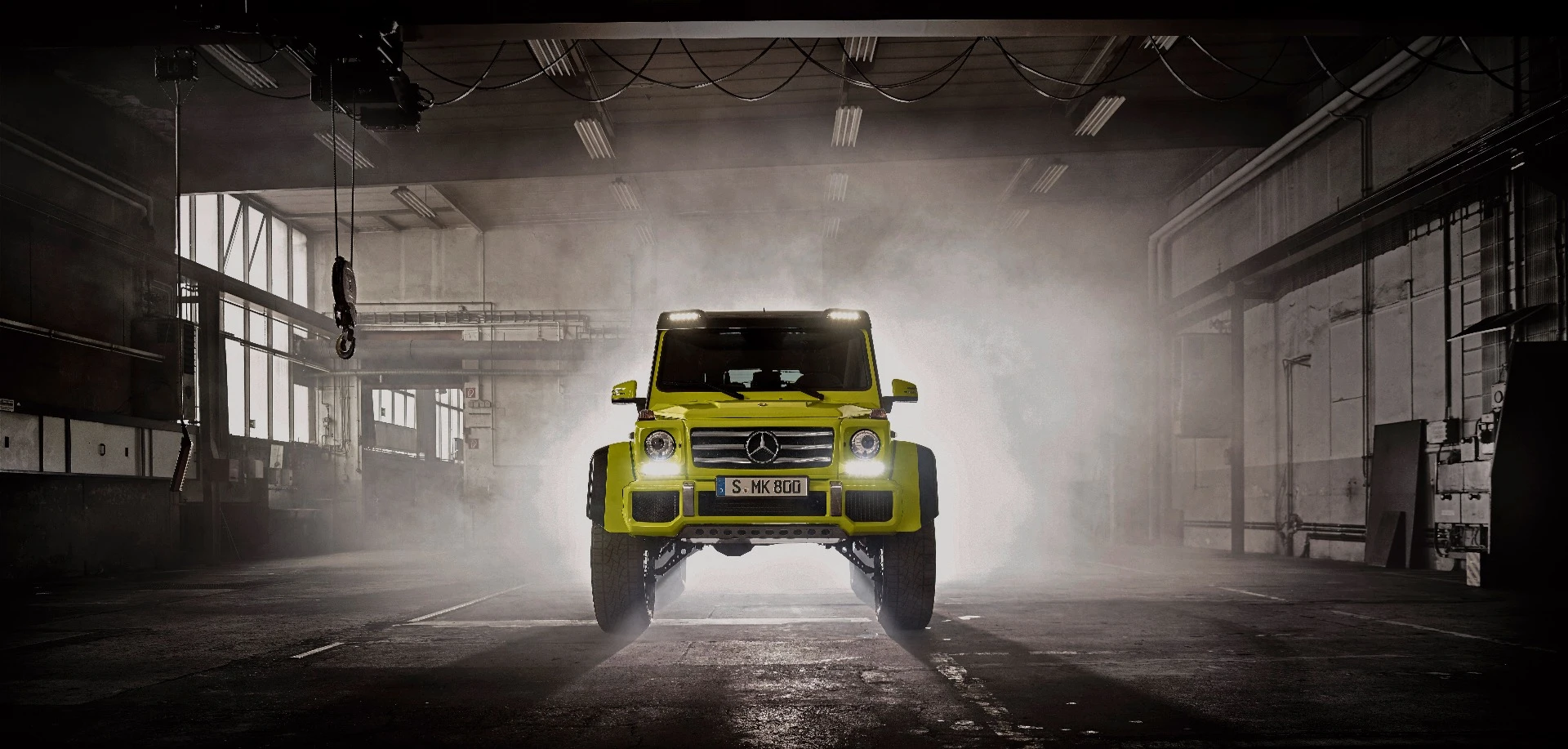 The Mercedes G500 4x4 Squared