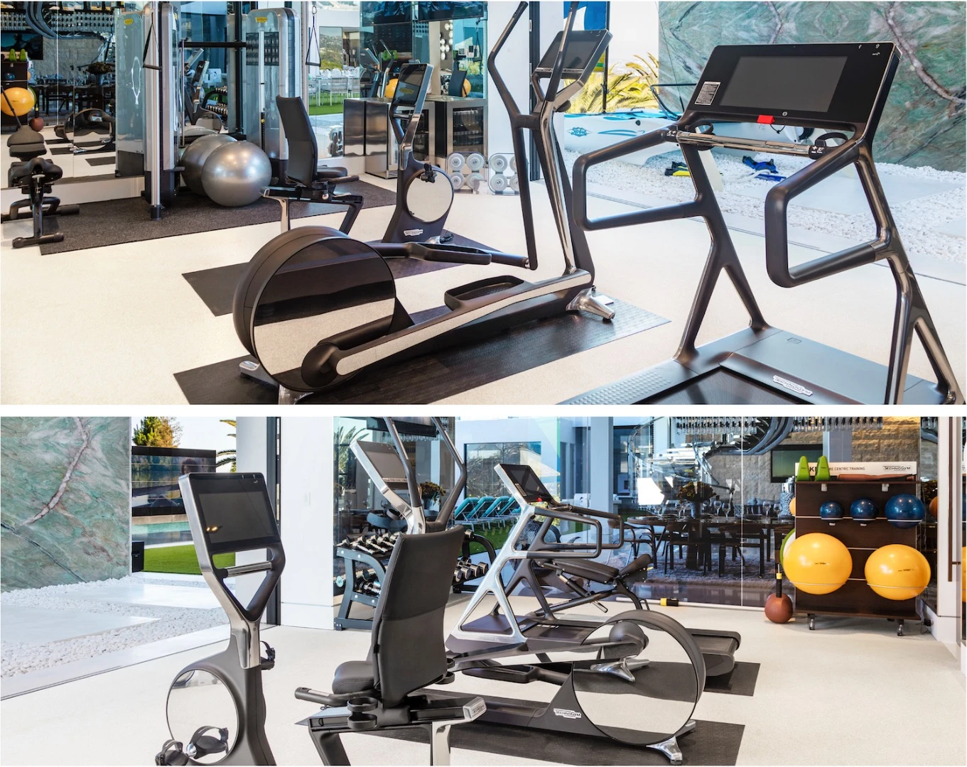 924 Bel Air Road's fitness center