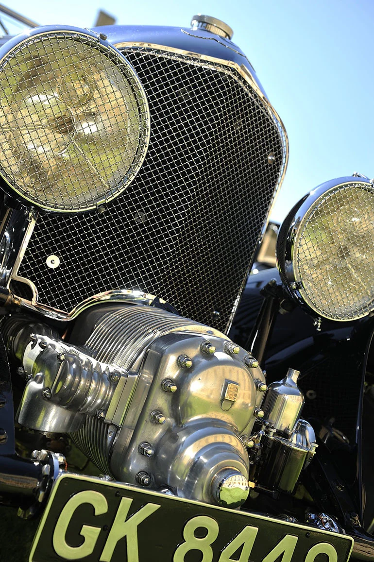 The supercharger on a "Bentley Blower"