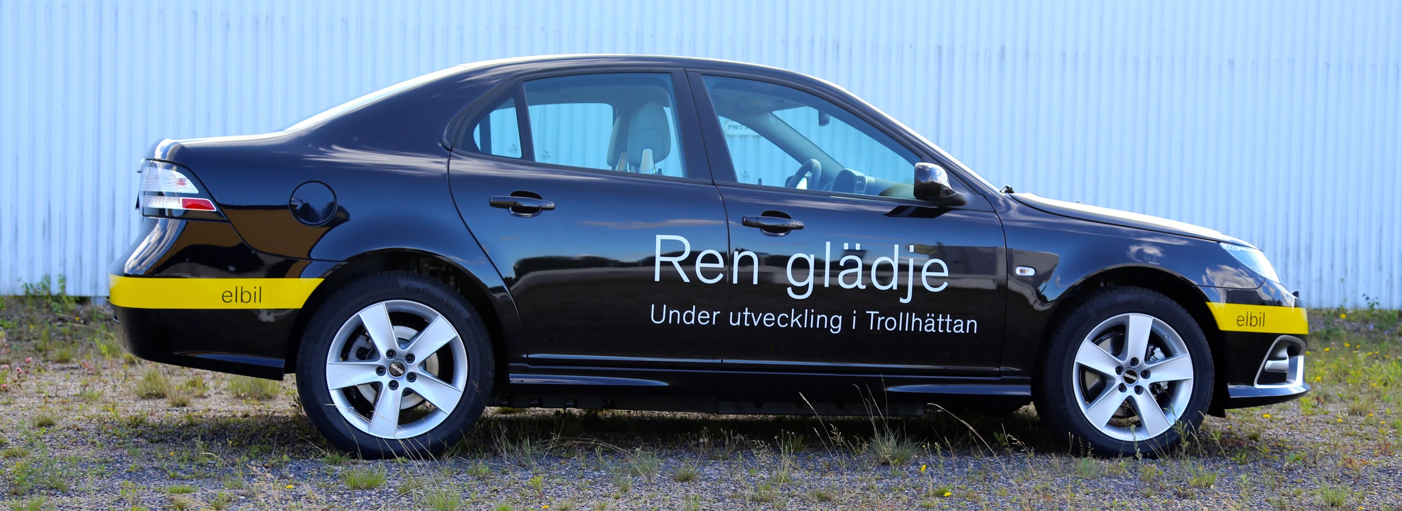 Saab engineers claim the car's 50/50 weight distribution help keep handling sharp