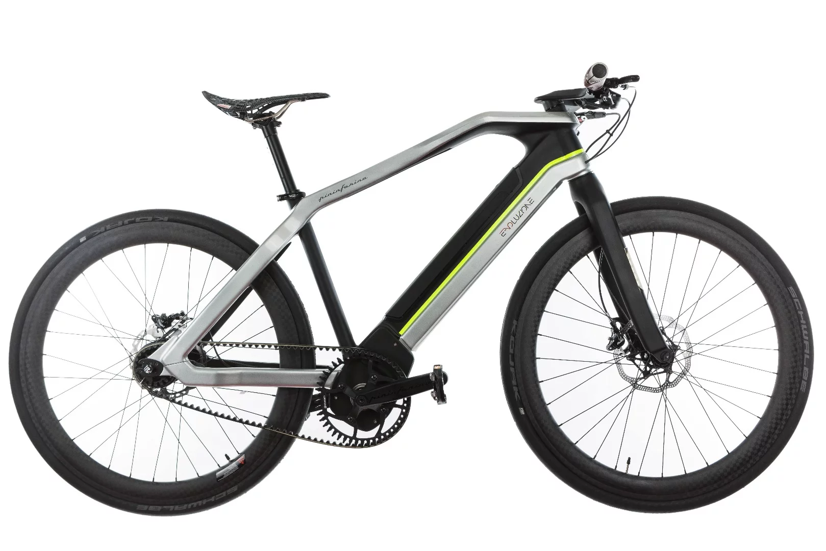 Pininfarina designed the Evoluzione with help from the e-bike experts at Diavelo