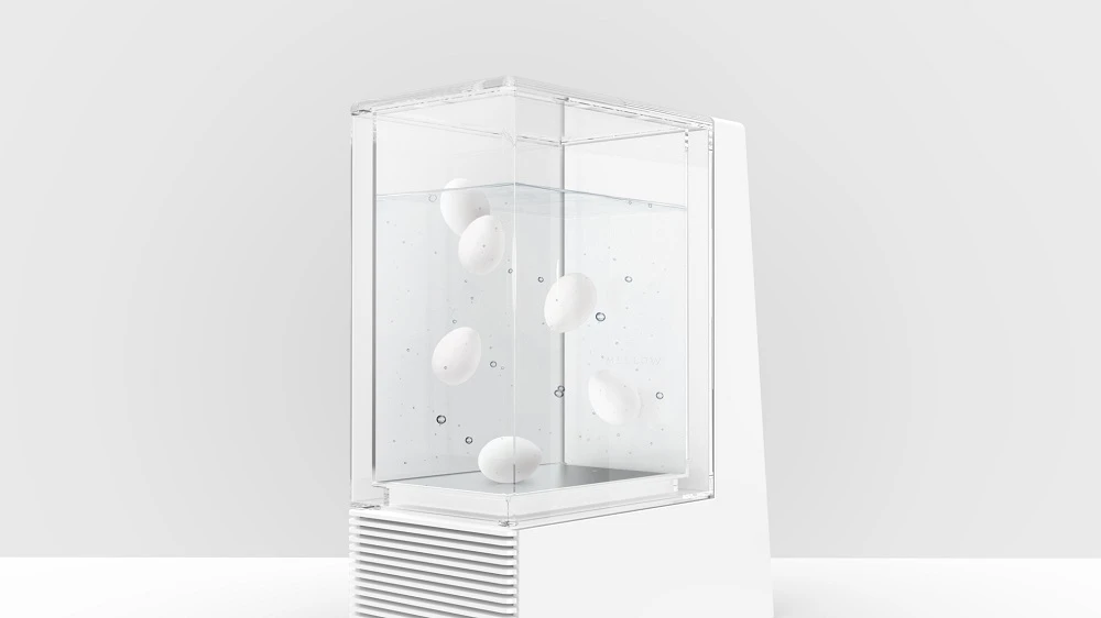 Mellow is capable of cooking food directly placed in the water or sealed in bags first