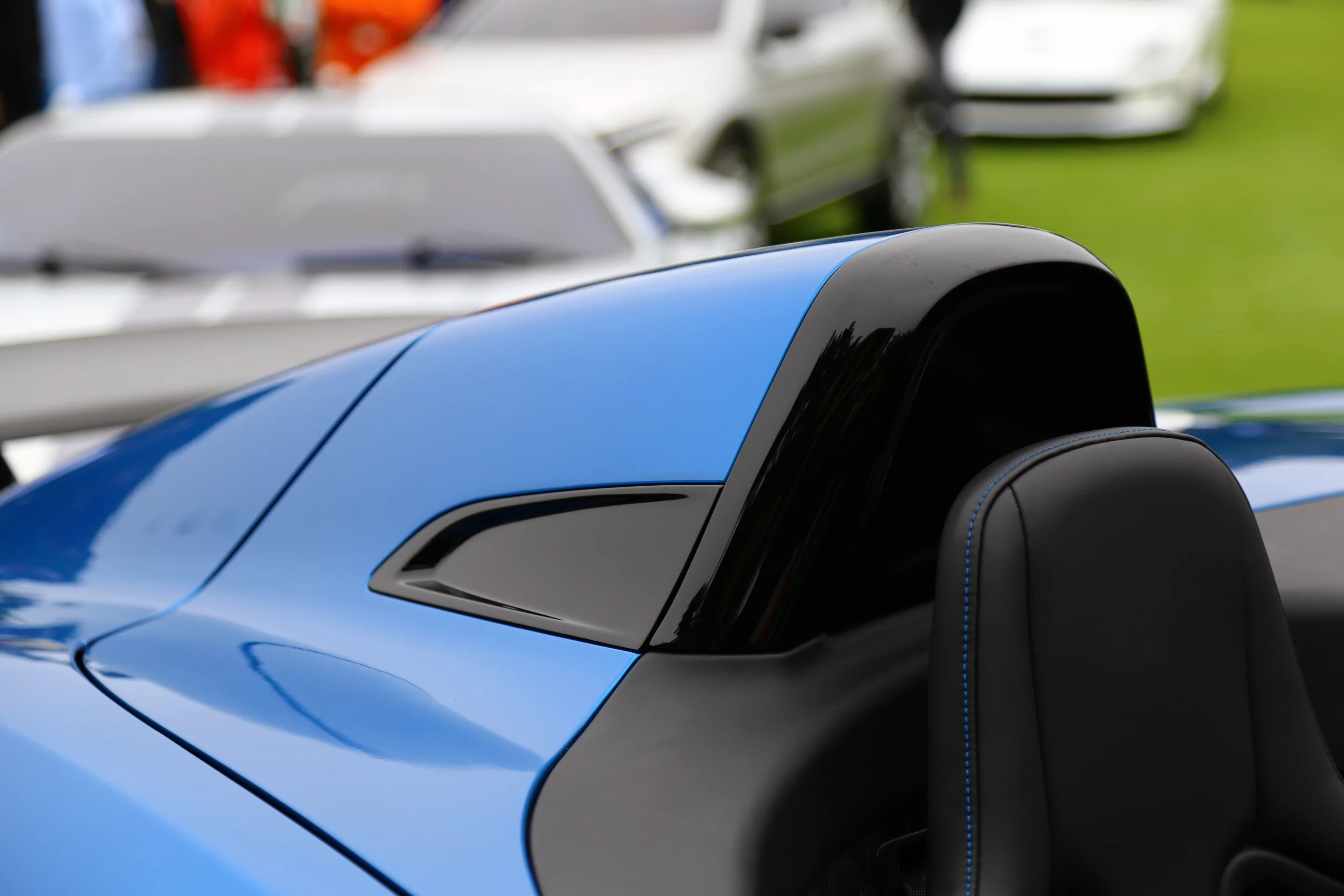 The singular driver fairing is one of the signature design elements borrowed directly from Jaguar's D-Type racers (Photo: Angus MacKenzie/Gizmag.com)