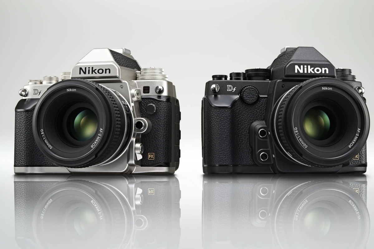The Nikon Df is a retro-styled and slimmer full-frame DSLR