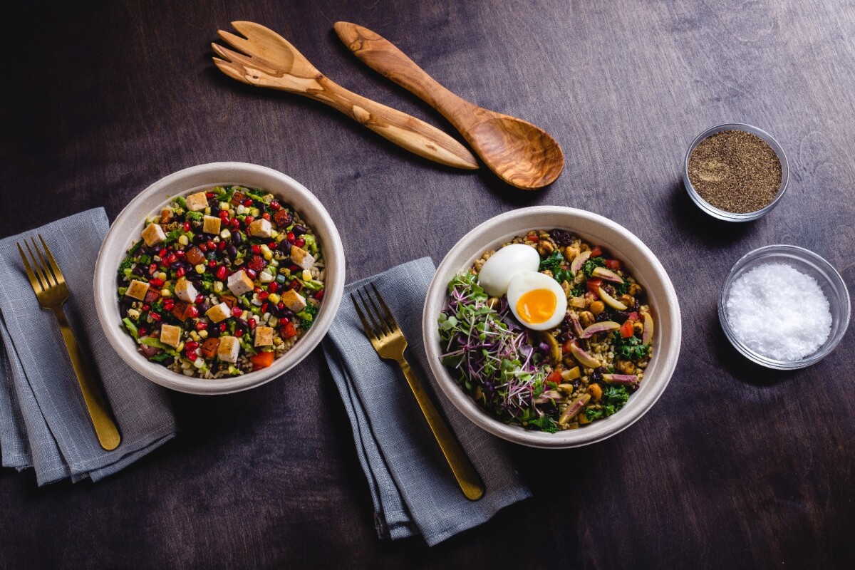 Spyce's menu currently consists of six stir-fry bowls "with flavors that are common in Latin, Mediterranean, and Asian dishes"