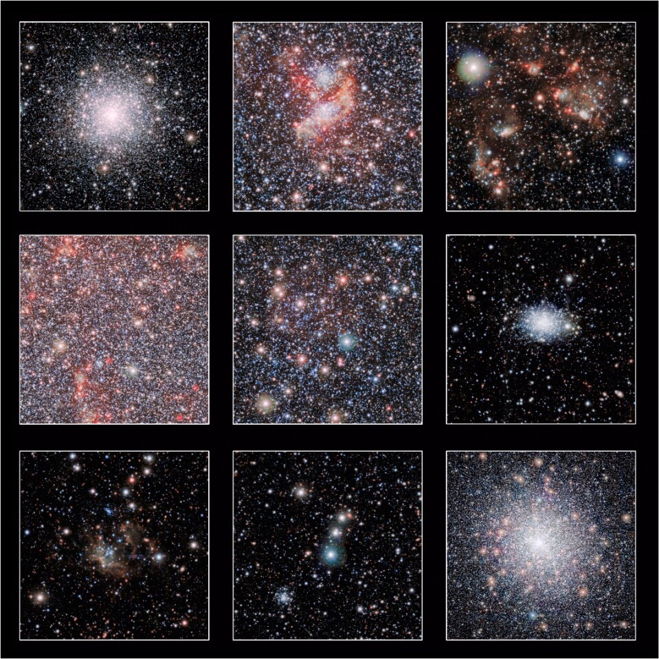 Highlights from the new VISTA image of the Small Magellanic Cloud