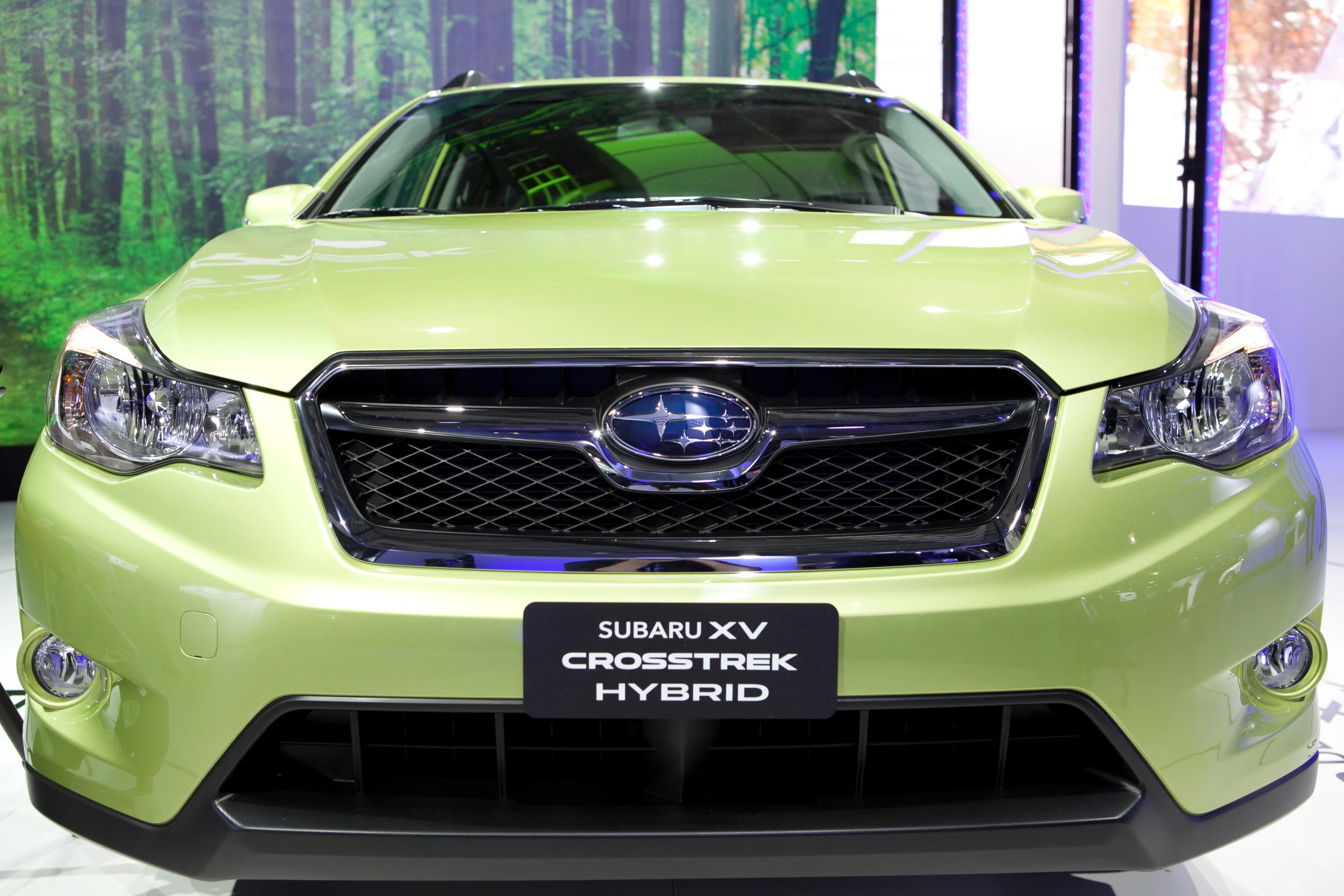 The XV Crosstrek Hybrid debuts in New York