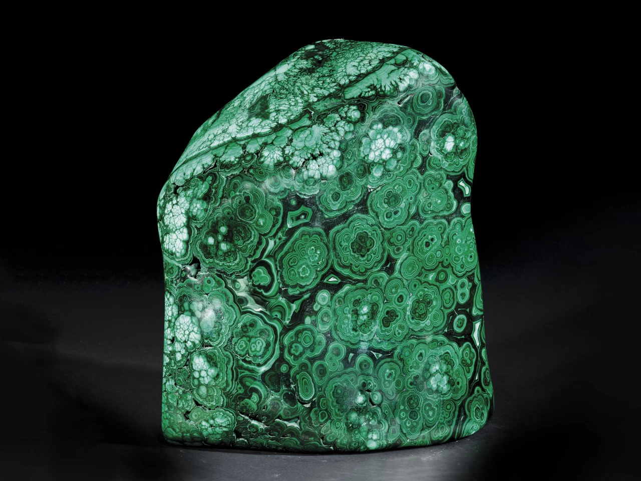 A Fine Specimen Of Malachite | Sold for: $4,585 (£3,750) by Christie's on May 21, 2020