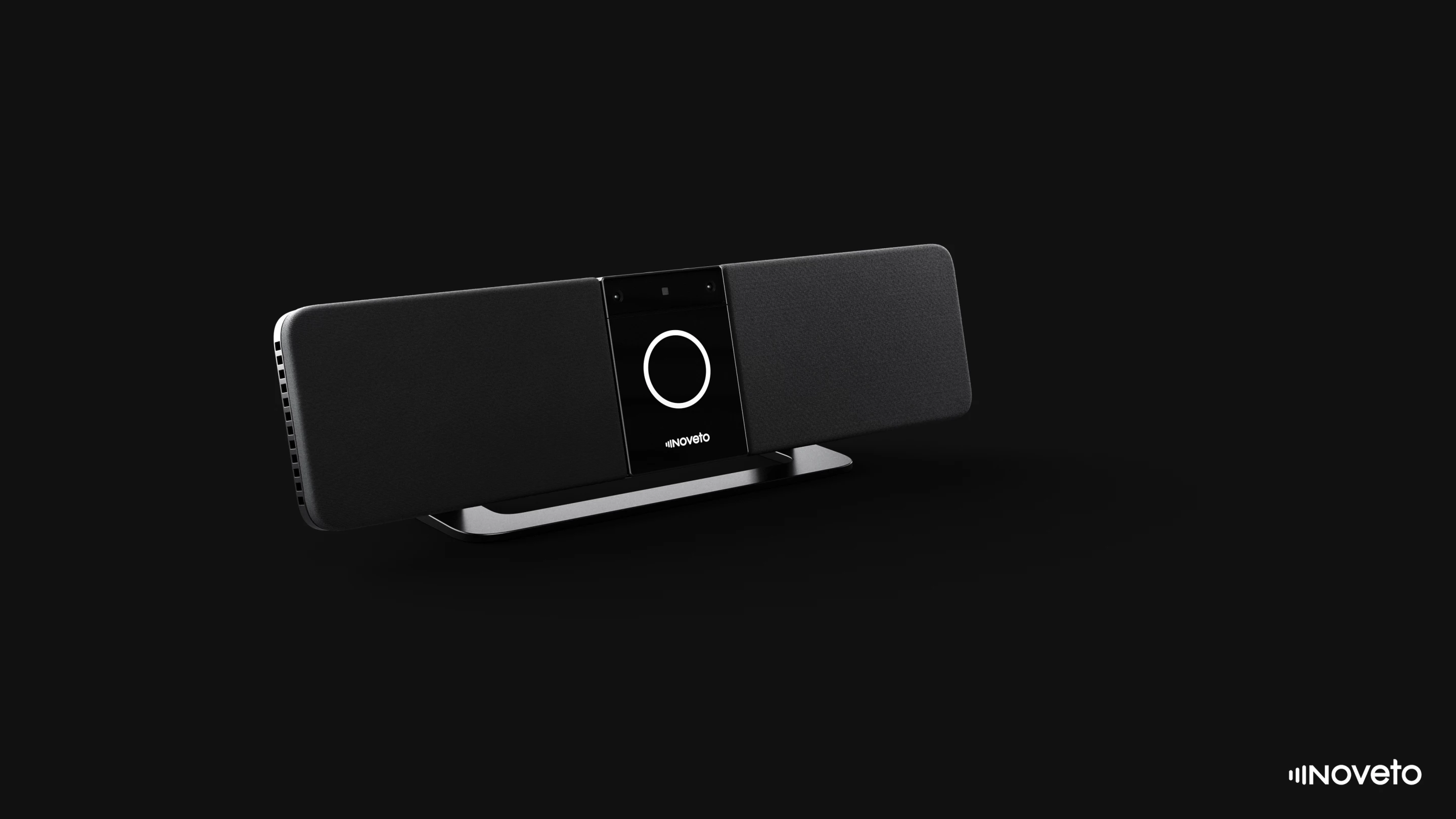 Noveto says that its "leading-edge Smart Beaming transmits ultrasound silently through the air, converging in small audible pockets outside the listener's ears" while AI face tracking keeps the listener immersed