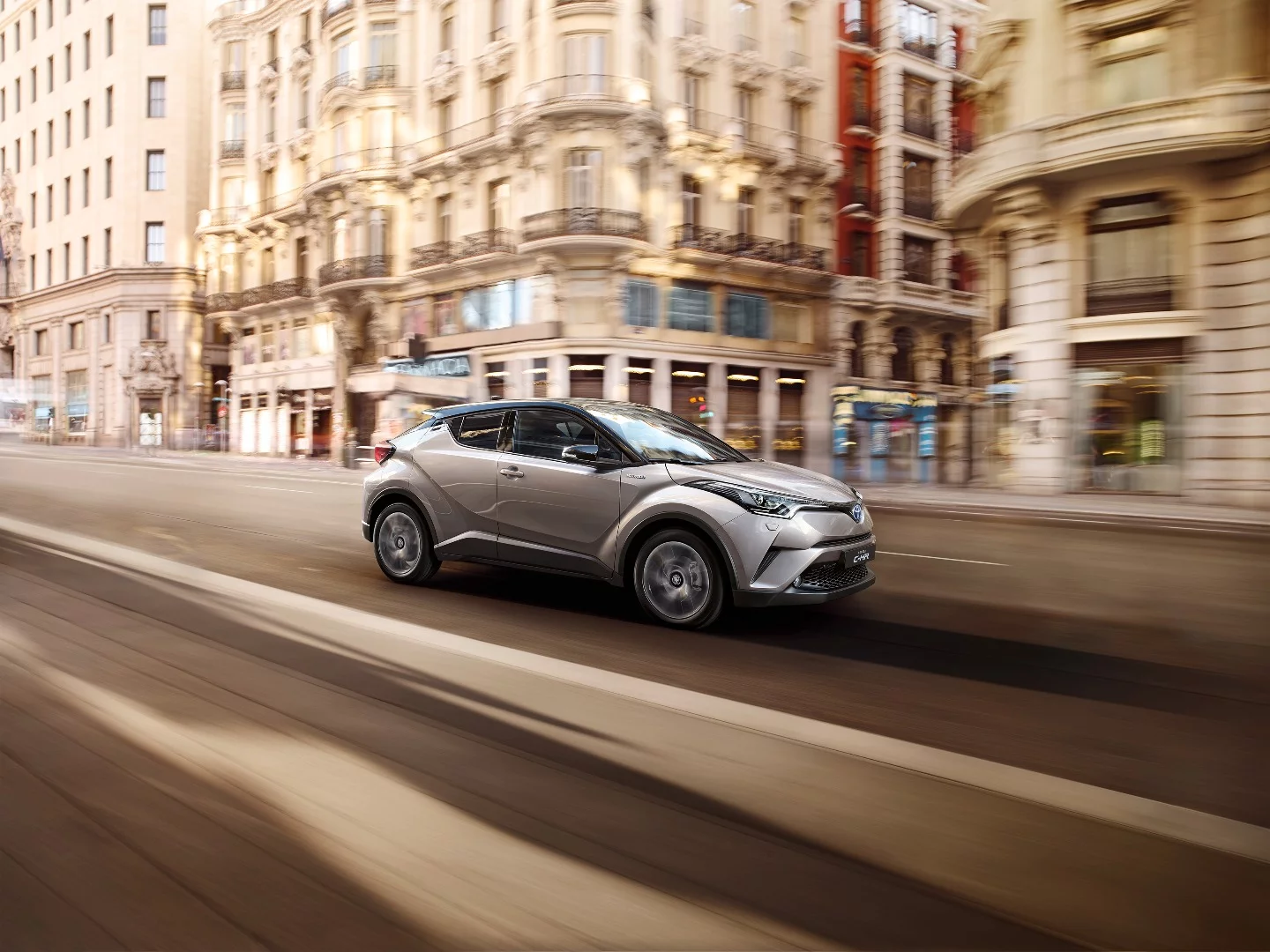 The C-HR will be offered with a hybrid or gasoline powerplant